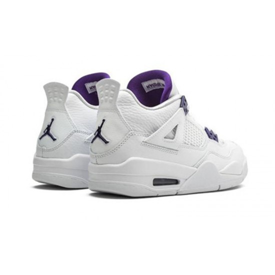 Jordans 4 Retro Metallic Purple WHITE bílá 408452 115 Boty