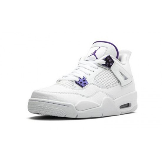 Jordans 4 Retro Metallic Purple WHITE bílá 408452 115 Boty