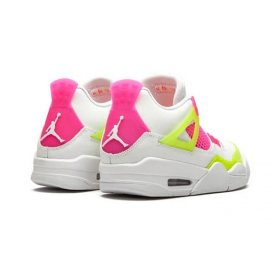 Jordans 4 Retro White Lemon Pink White bílá CV7808 100 Boty