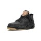 Jordans 4 X Levis BLACK Hnědý AO2571 001 Jordan Boty