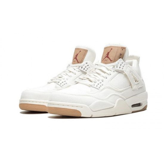 Jordans 4 s White WHITE bílá AO2571 100 Boty