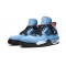 Jordans 4 Cactus Jack University Blue modrý 308497 406 Jordan Boty