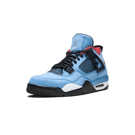 Jordans 4 Cactus Jack University Blue modrý 308497 406 Jordan Boty