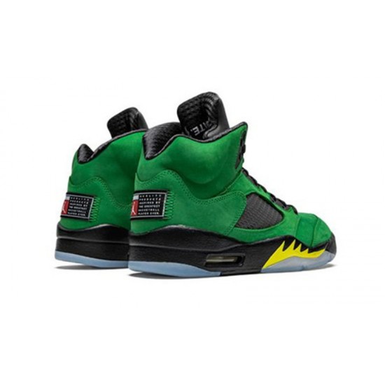 Jordans 5 Oregon APPLE GREEN zelená CK6631 307