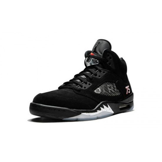 Jordans 5 Retro Paris Saint-Germain BLACK Hnědý AV9175 001