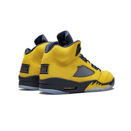 Jordans 5 Michigan AMARILLO Amarillo CQ9541 704