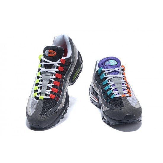 Nike Air Max 95 OG QS Dámské Černásafety Oranžovávolt Běžecké Boty 810374-078