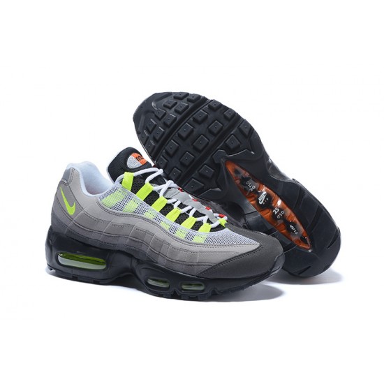 Nike Air Max 95 OG QS Dámské Černásafety Oranžovávolt Běžecké Boty 810374-078