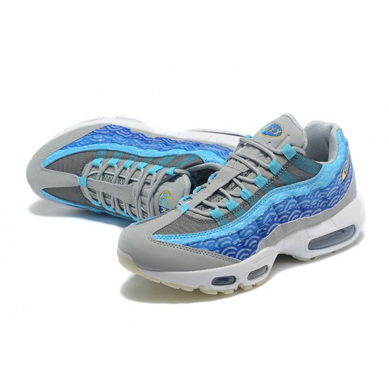 Nike Air Max 95 TT Pánské Modrá Šedá Bílá Běžecké Boty CW7992-001