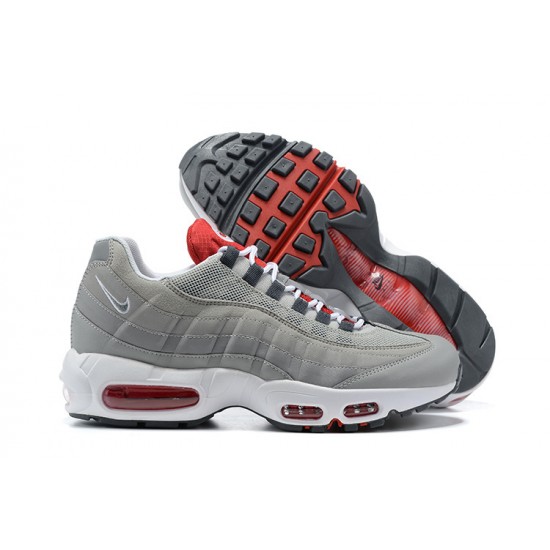 Nike Air Max 95 TT Pánské Šedá Bílá možná Červená Běžecké Boty 