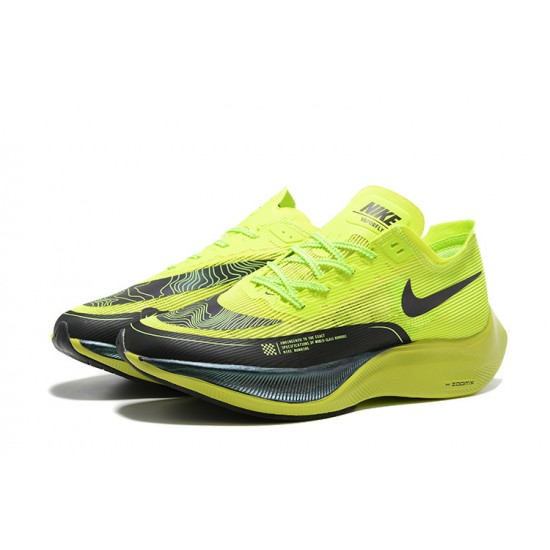 Nike ZoomX VaporFly NEXT Pánské Chartreuse Černá Běžecké Boty 