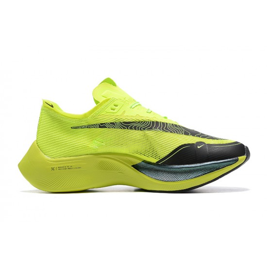 Nike ZoomX VaporFly NEXT Pánské Chartreuse Černá Běžecké Boty 