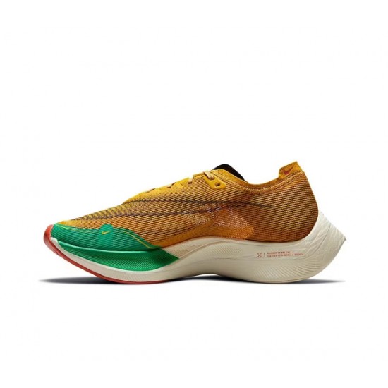 Nike ZoomX VaporFly NEXT Pánské Žlutá Zelená Běžecké Boty 