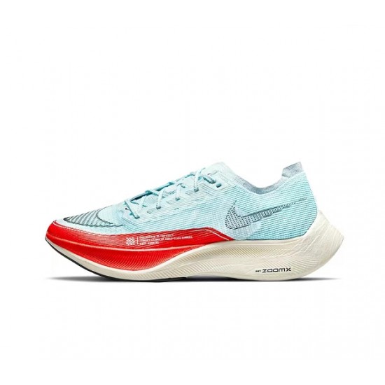 Nike ZoomX VaporFly NEXT Dámské/Pánské Modrá Červená Běžecké Boty 