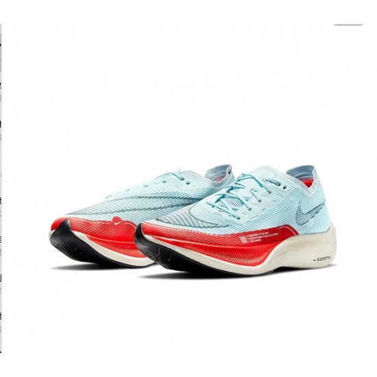 Nike ZoomX VaporFly NEXT Dámské/Pánské Modrá Červená Běžecké Boty 