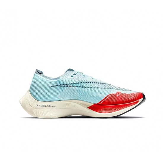 Nike ZoomX VaporFly NEXT Dámské/Pánské Modrá Červená Běžecké Boty 