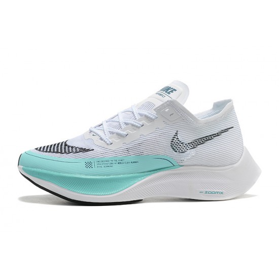 Nike ZoomX VaporFly NEXT Dámské/Pánské Bílá Modrá Běžecké Boty 