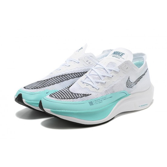 Nike ZoomX VaporFly NEXT Dámské/Pánské Bílá Modrá Běžecké Boty 