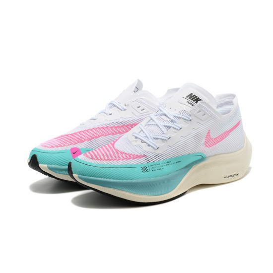 Nike ZoomX VaporFly NEXT Dámské/Pánské Bílá Růžová Běžecké Boty 