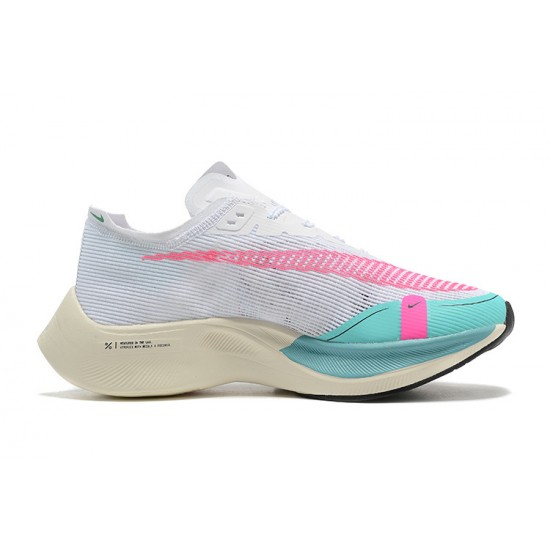 Nike ZoomX VaporFly NEXT Dámské/Pánské Bílá Růžová Běžecké Boty 