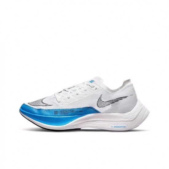 Nike ZoomX VaporFly NEXT Dámské/Pánské Bílá možná Modrá Běžecké Boty 